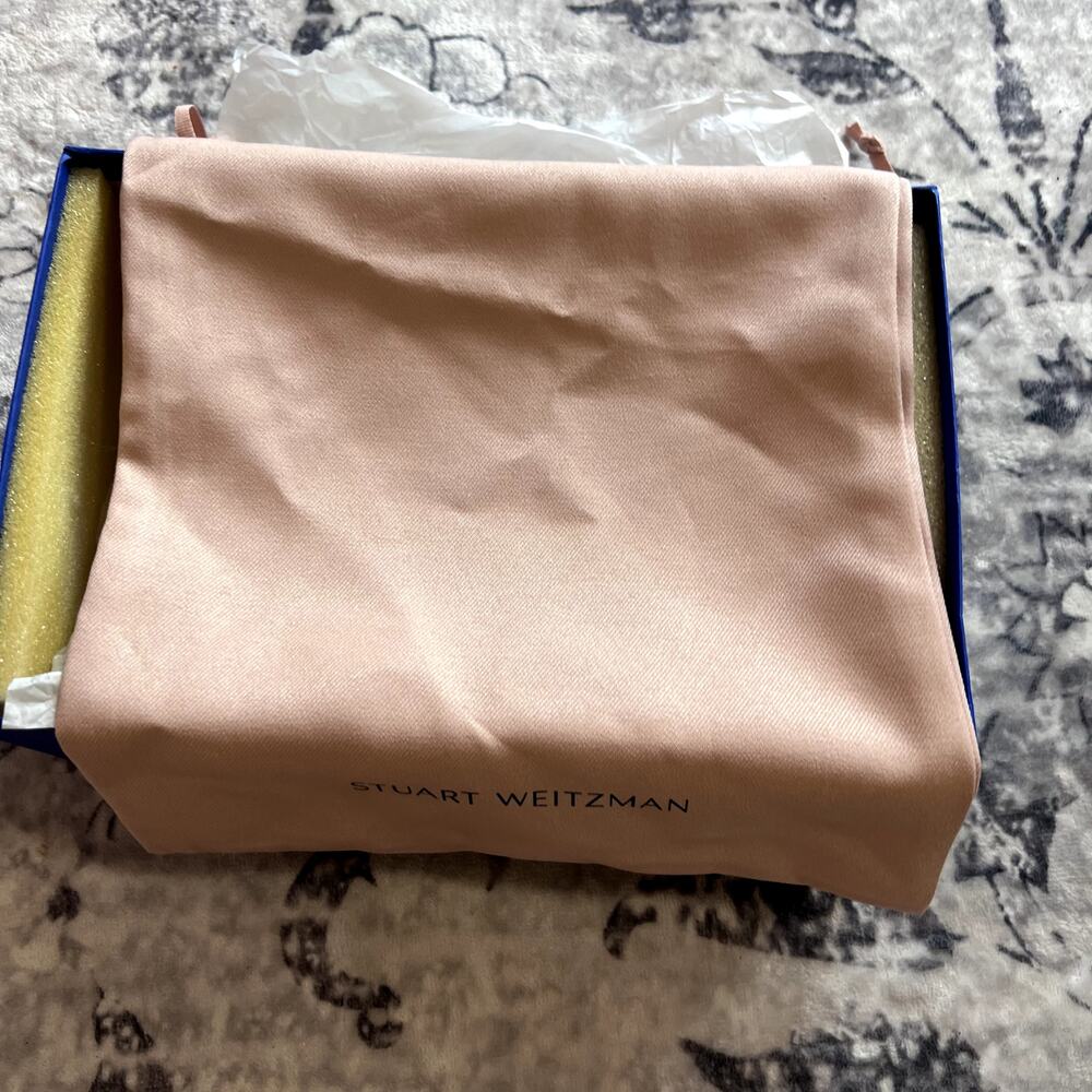 Stuart Weitzman Playa 75 Knot Block Sandal Sz 40/… - image 3